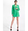 Зелено дамско сако Sari-3 снимка
