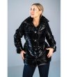 Дамско черно яке с лъскав ефект Eternity-2 снимка
