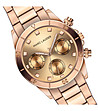 Дамски розовозлатист часовник Valencia-3 снимка