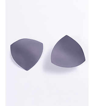 Триъгълни подплънки в сив нюанс снимка