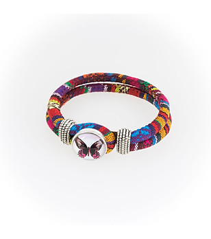 Многоцветна дамска гривна снимка