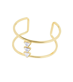 Дамска златиста гривна снимка