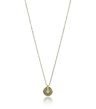 Позлатено дамско колие с висулка Addilyn снимка