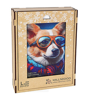 Дървен пъзел 316 части - Коргито Колин снимка