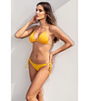 Дамски жълт бански от 2 части Amelia-2 снимка