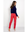 Пижама в тъмносиньо и червено Noelle-1 снимка