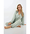 Пижама в цвят мента Pure Harmony-1 снимка