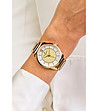 Дамски часовник в златисто -1 снимка