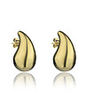 Дамски позлатени обеци с капковидна форма Wrenley-1 снимка