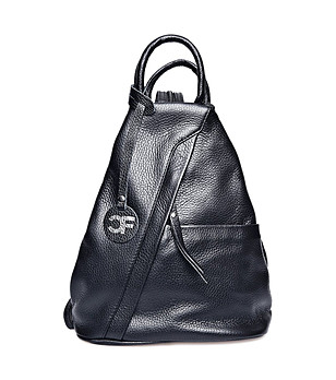 Черна дамска раница Simone снимка