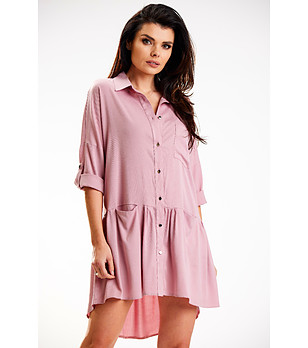 Розова рокля тип риза Keila снимка