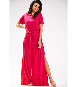 Дамски панталон в циклама Yara снимка