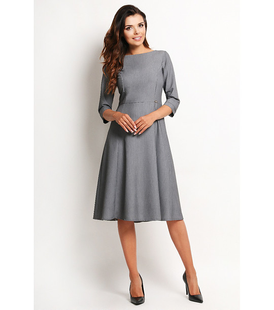 Рокля в сиво Edona снимка