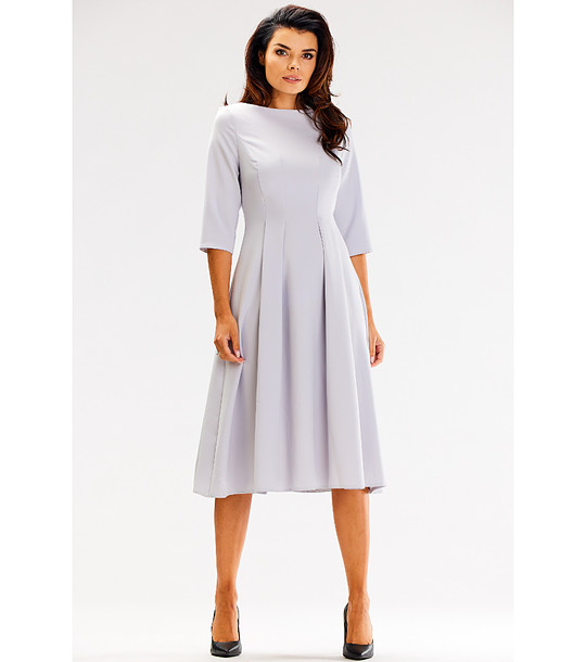 Рокля в светлосиво Jackie снимка