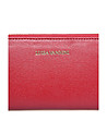 Червен дамски кожен портфейл Tamara-3 снимка