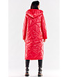 Зимно дамско яке в червено Clementine-1 снимка