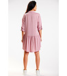 Розова рокля тип риза Keila-1 снимка