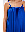 Кралскосиня дълга рокля Uma-3 снимка