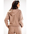 Памучен дамски бежов суитшърт Veronique-1 снимка