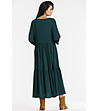 Миди рокля в тъмнозелено Ronda-1 снимка