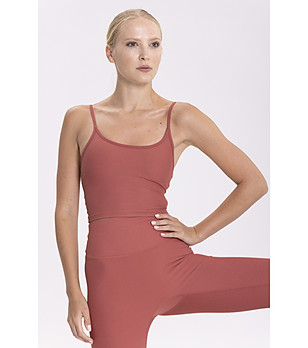 Бюстие с презрамки в цвят пепел от роза LOTUS снимка