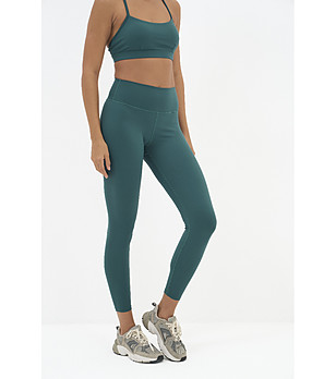 Дамски клин GENEVA в зелен нюанс снимка