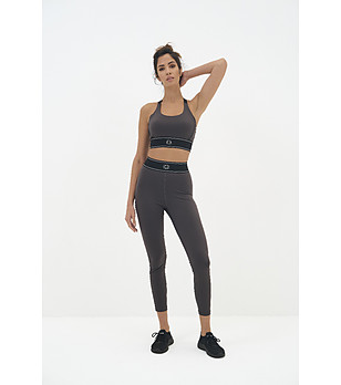 Сив дамски клин SMALL снимка