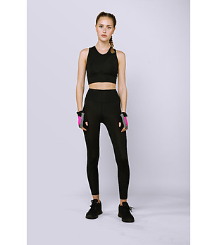 Дамски спортен клин в черно ALMA снимка