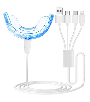 Уред за избелване на зъби със синя светлина снимка