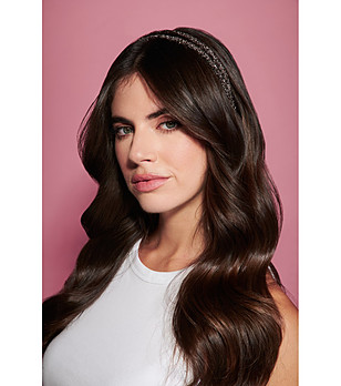 Блестяща двойна диадема в черно снимка