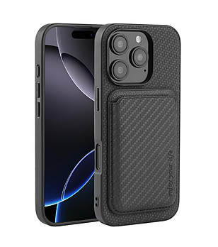 Черен калъф за IPHONE 16PRO снимка