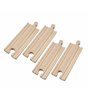 ЖП аксесоар - релси прави къси 4 бр. снимка