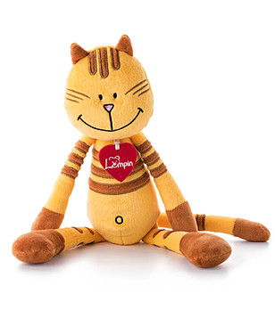 Плюшено коте Пипа Липа 38 см снимка