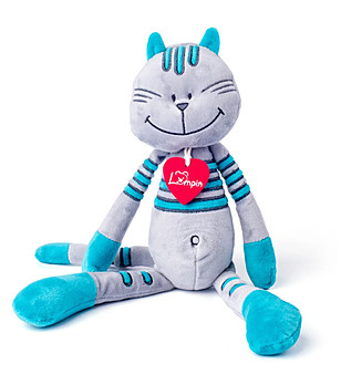 Плюшено коте Пусс Левис 38 см снимка