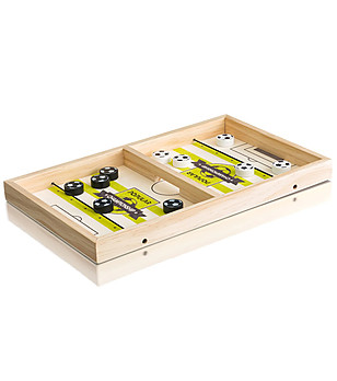 Дървена игра Футбол с шайби снимка