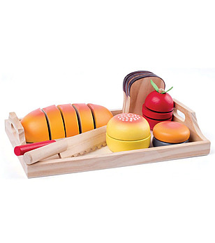 Дървени продукти за рязане Комплект за закуска снимка