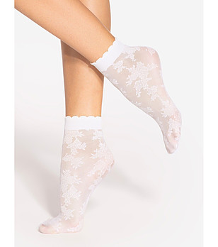 Къси дамски чорапи в перлен нюанс Spring Vibes 11 15 DEN снимка