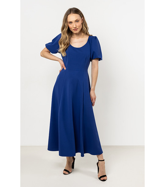 Дълга синя рокля Ines снимка