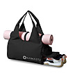 Многофункционална чанта за йога в черно-1 снимка