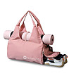 Многофункционална чанта за йога в розово-1 снимка