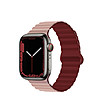 Каишка за  Apple Watch в пудра и бордо  38/40/41 mm -2 снимка