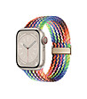 Текстилна многоцветна каишка Apple Watch  38/40/41 mm -1 снимка