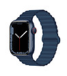 Тъмносиня каишка за Apple Watch 42/44/45/49 mm BLUE-1 снимка