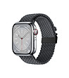 Тъмносива текстилна каишка за Apple Watch 42/44/45/49 mm-1 снимка