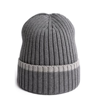 Унисекс светлосива зимна шапка Dylan снимка