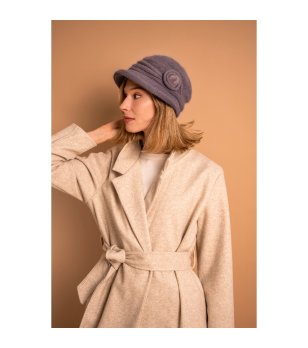 Дамска шапка Paola в цвят лавандула снимка