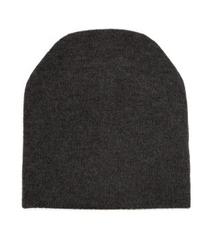 Зимна шапка в цвят графит снимка
