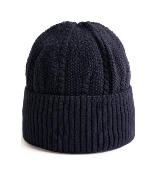 Зимна шапка в тъмносиньо снимка