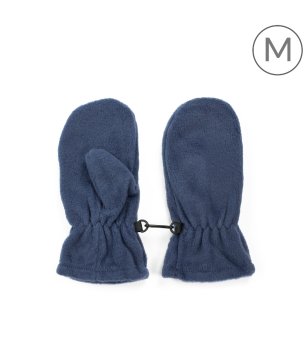 Детски сини ръкавици с един пръст размер М снимка