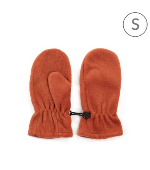 Детски ръкавици с един пръст в оранжев нюанс размер S снимка